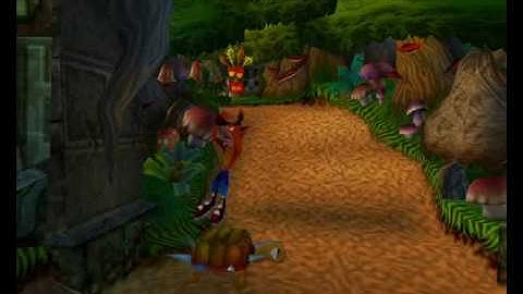 Crash Bandicoot 2 Cortex Strikes Back walkthrough  - The Pits (level 1.4)