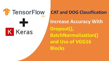 TensorFlow 2.0 Tutorials for Beginners 7 - Use of Dropout and Batch Normalization in 2D CNN