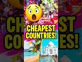 “Top 3 CHEAPEST Countries to Visit in 2025 🌍 (Number 1 Will Shock You!)” #BudgetTravel #Travel2025