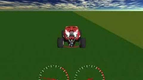 Testing Tachometer on 3d rad