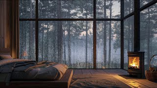 Overcoming Insomnia thanks to Heavy Rain and Thunder Sounds at Night | Rain Sounds for Sleep