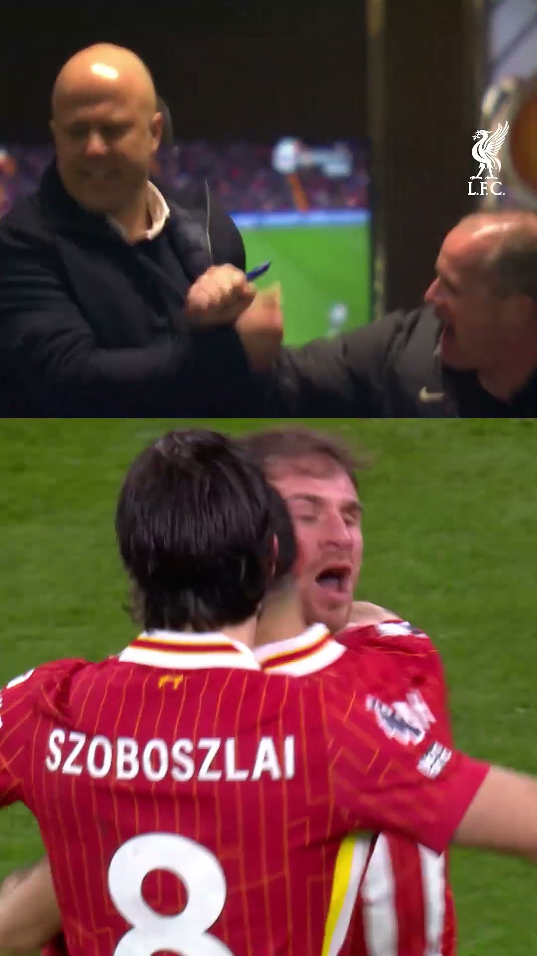 Arne Slot loved Mac Allister's goal ?