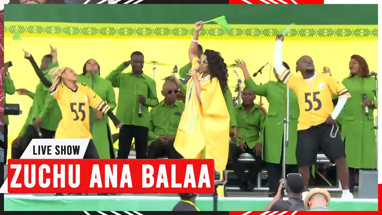 ZUCHU Alivyowasimamisha VIONGOZI kwa kuimba Nyimbo za MAREHEMU KOMBA live DODOMA