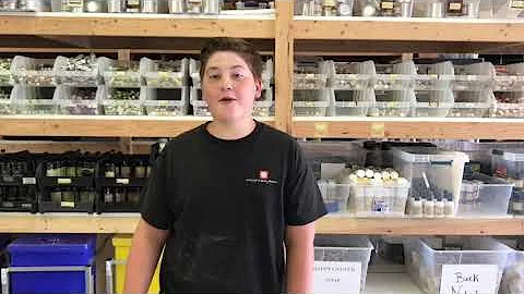 Behind the Scenes of DAYSPA Body Basics with Joey cutting shampoo bars.