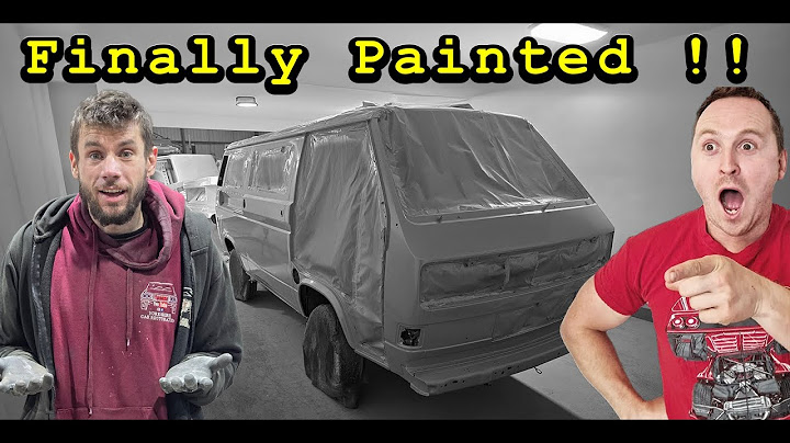 COLOUR REVEAL!!   Painting Auto Alex's Classic T25 VW Camper   Car Resto