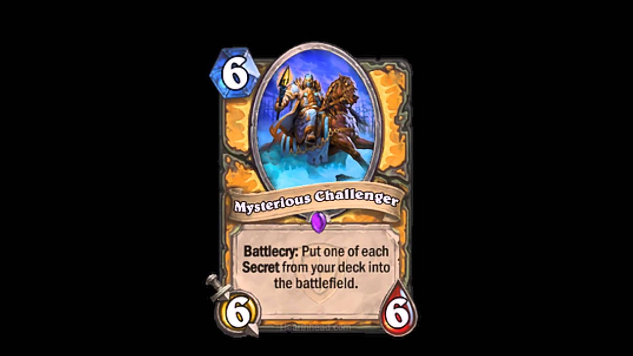 Mysterious Challenger Sounds - Hearthstone The Grand Tournament