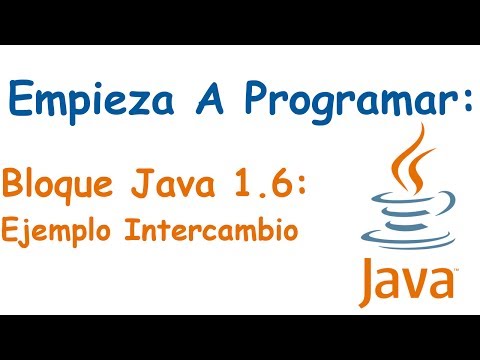 Bloque Java 1.6: Ejemplo Intercambio Atributos