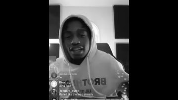 LIL TJAY PREVIEWS NEW SNIPPET ON IG LIVE!!!🔥🔥💯💯