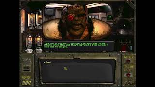 The lieutenant with low intelligence (fallout 1)