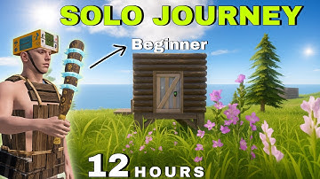 SOLO JOURNEY 12 HOURS SURVIVE | Oxide Survival Island | 8848 LUFFY #oxide #оксайд #rust 