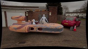 Speeder Test v01 - Syntheyes Camera Tracking Test