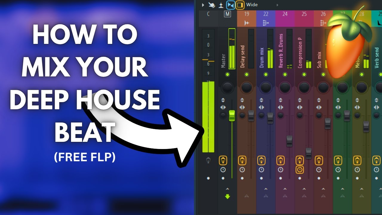 FREE FLP | How to MIX BEATS From Beginner ( FL Studio Mixing Tutorial ...
