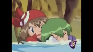 Pokemon Advanced Battle: May Tries To Save Drew From Drowning...