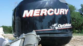 Mercury OptiMax Fuel Pump Clean Out