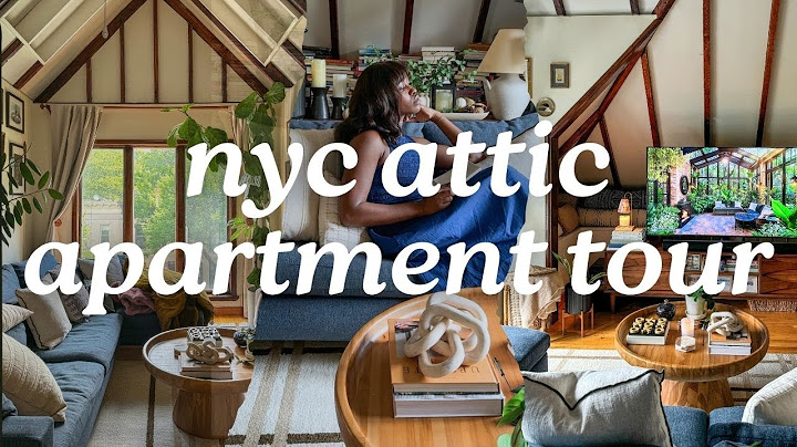 NYC Attic Apartment Tour | Cozy 600 Sq Ft Oasis in Brooklyn | petitemarienyc
