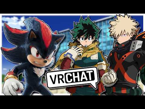 Movie Shadow Meets DEKU In VRCHAT!