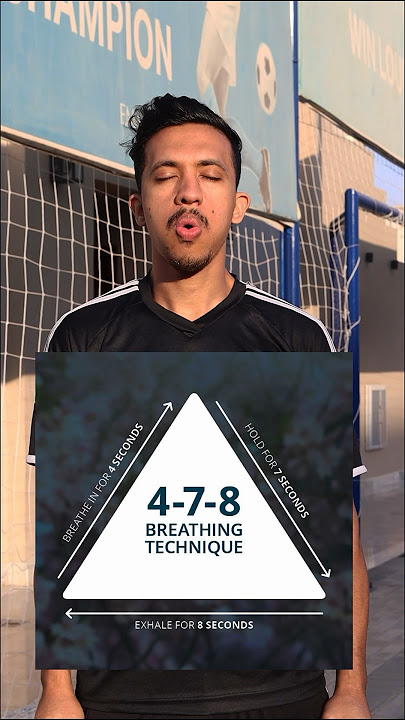 تكنيك لتخلص من التوتر اثناء المباراه ⚽️🫣 #odey_amin #العبها_صح #كرة_قدم #التوتر #shorts