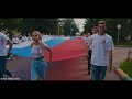 Пронесли огромный флаг в День России