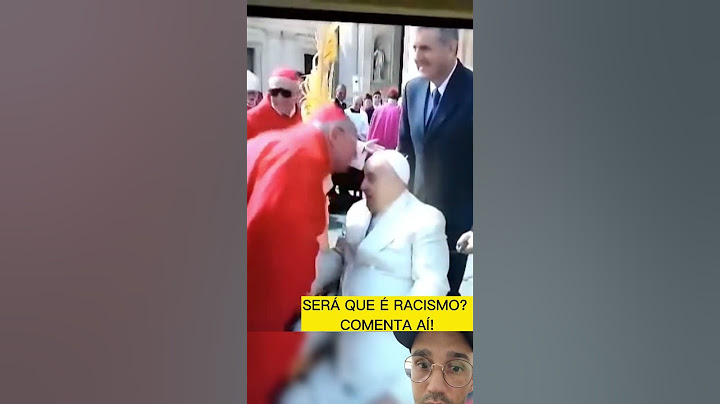 PAPA COMETE ATO DE RACISMO?