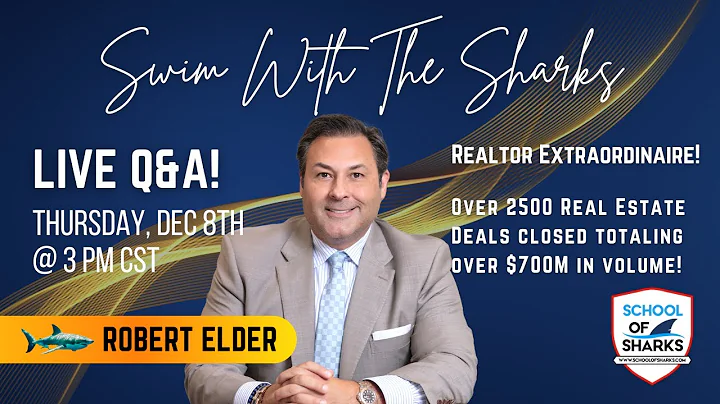 Join us for LIVE Q&A w/Robert Elder