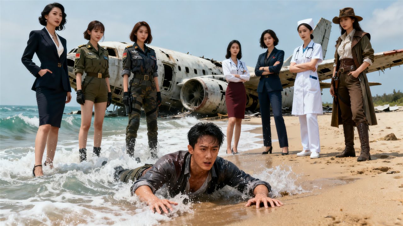 【完結】荒島求生第一天：我成了七個女神的「專屬管家」？#荒島求生 #女神合集 #短劇推薦 #生存挑戰 #逆襲男主 #男女混居荒島  #劇情反轉 #高能短劇  #下飯短劇 #生存劇 #荒島日常