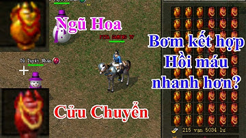 Bơm kết hợp 2 loại Máu khác nhau thì tốc độ Hồi Máu có nhanh hơn?