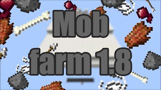 Minecraft: Automatic Mob Farm 1.8