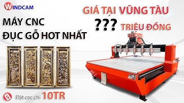 Báo giá 2 cấu hình máy CNC chạm khắc gỗ HOT nhất tại Vũng Tàu | CNC ĐÔNG PHƯƠNG