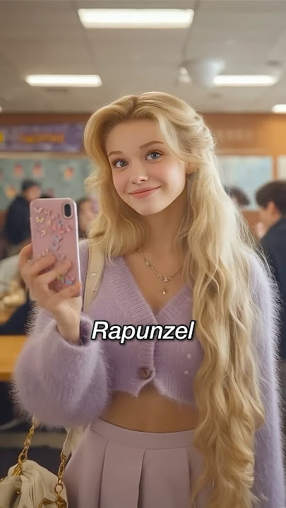 Disney Princesses…in High School?! 👀 #disney