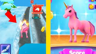 Unicorn Run -  Gameplay Walkthrough All Levels Solution! WORLD RECORD! Android game 2020  Part 2 screenshot 4