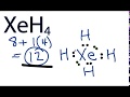Valence Electrons in XeH4