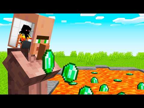 I SURVIVED IN A GIANT VILLAGER IN MINECRAFT
