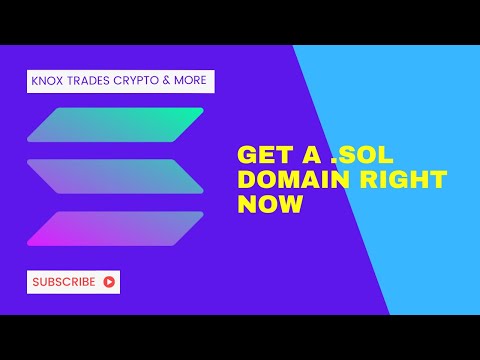 You NEED a .SOL domain RIGHT NOW