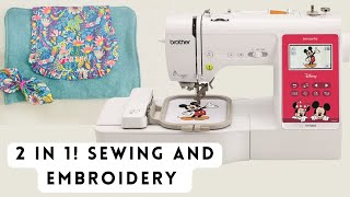 How I personalized sewing projects with Brother INNOV IS NV180D | unboxing