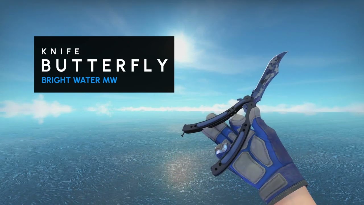 Combo Butterfly Bright Water Gloves Mogul YouTube