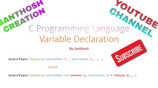 #04 | Variable declaration in C | basic variable declaration and formatting output