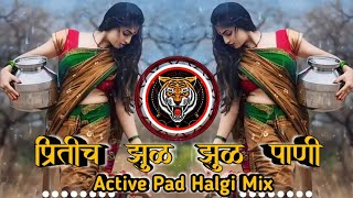 Pritich Zul Zul Pani - प्रितीच  झुळ  झुळ पाणी Active Pad Halgi Mix Marathi Song