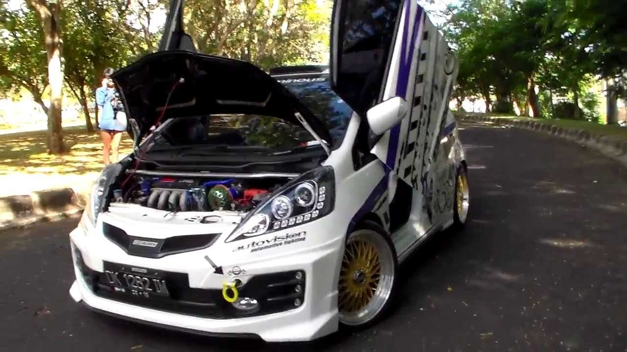 Modifikasi Honda Jazz Bali Terbaru Kumbara Modif