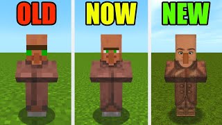old vs new vs future minecraft mobs