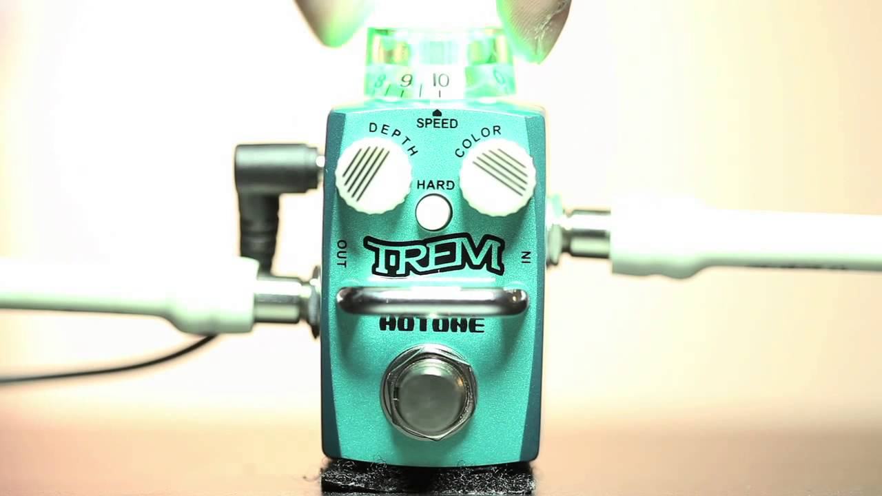Hotone Trem Tremolo demonstration by Guitarcube