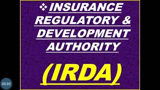 IRDA ACT , SEM 5 BY NEETU MISS