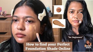 HOW TO FIND YOUR FOUNDATION SHADE ONLINE | BEGINNER'S GUIDE | TRULY SANA | screenshot 3