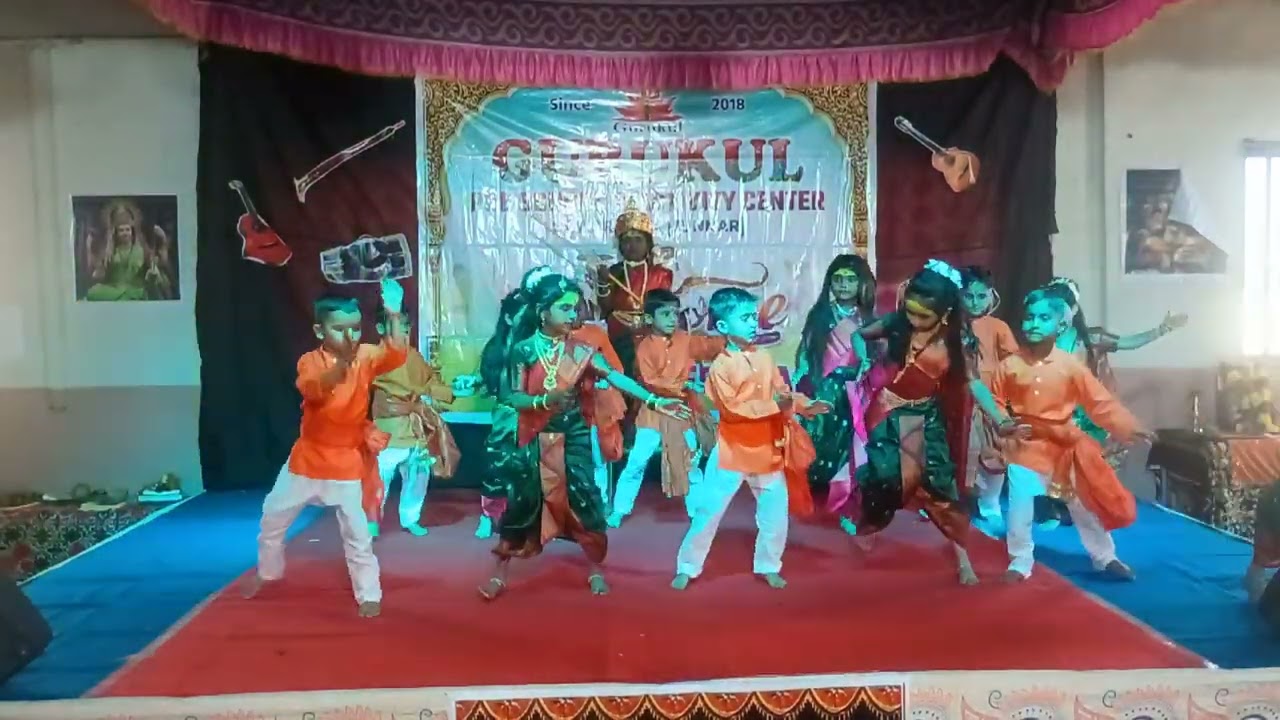 Gurukul Savargaon. Gathering 2025-26. Amba bai Gondhal. 