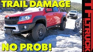 Bison Bashing and Rock Crawling In The New 2019 Chevy Colorado ZR2 Bison