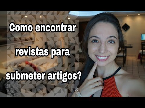 Vídeo: Para Onde Enviar O Artigo