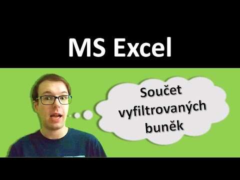 Video: Jak uděláte v Excelu mínusový součet?