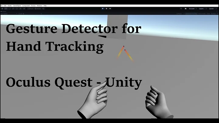 Modified Gesture Detector for Hand Tracking - Unity - Oculus Quest