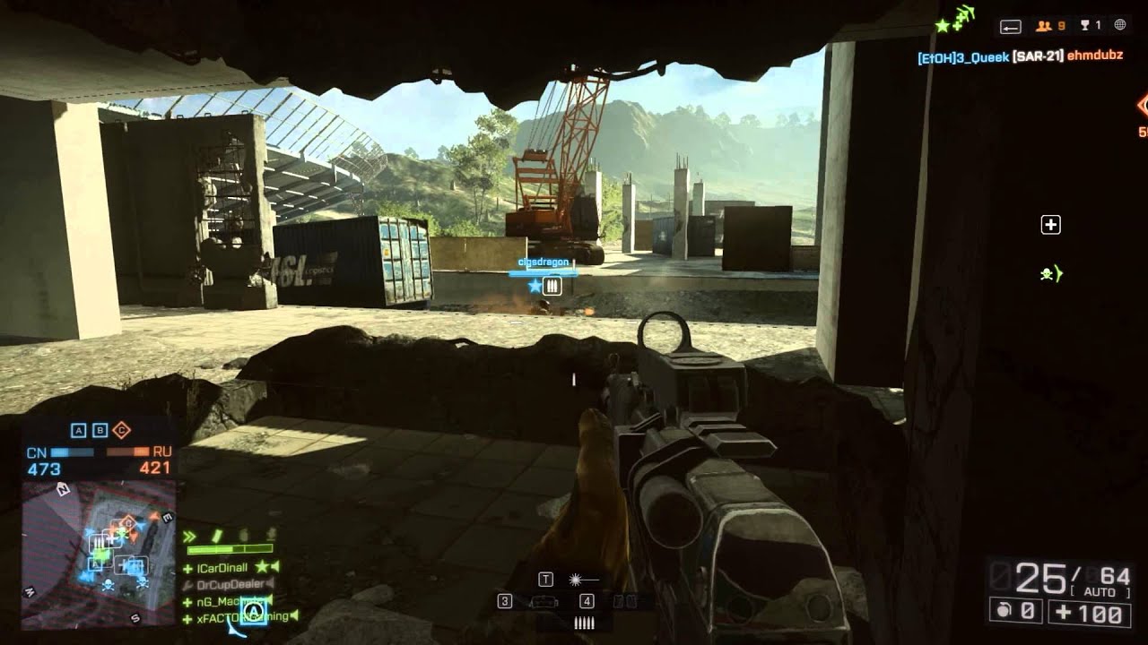 BF4 Crashes, patches and other frustrations - 43-2 AEK gameplay