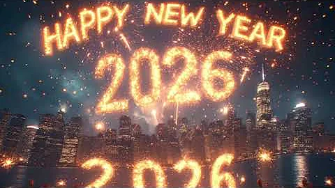 HELLO 2026 🎆 The Ultimate New Year Celebration Song | Happy New Year 2026 Music Video