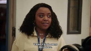 Abbott Elementary  - Janine and Gregory interaction